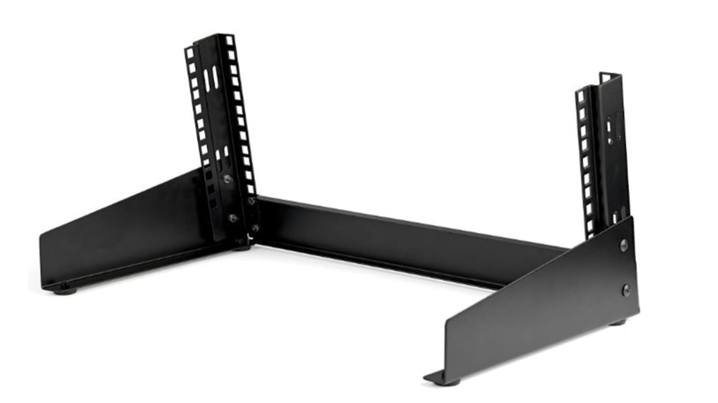 StarTech.com RK Series Black 4U Steel Server Rack , with 2-Post Frame