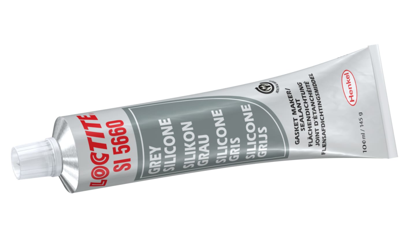 Loctite Loctite SI 5660 Grigio, Tubo da 100 ml, -55 + → 250 °C