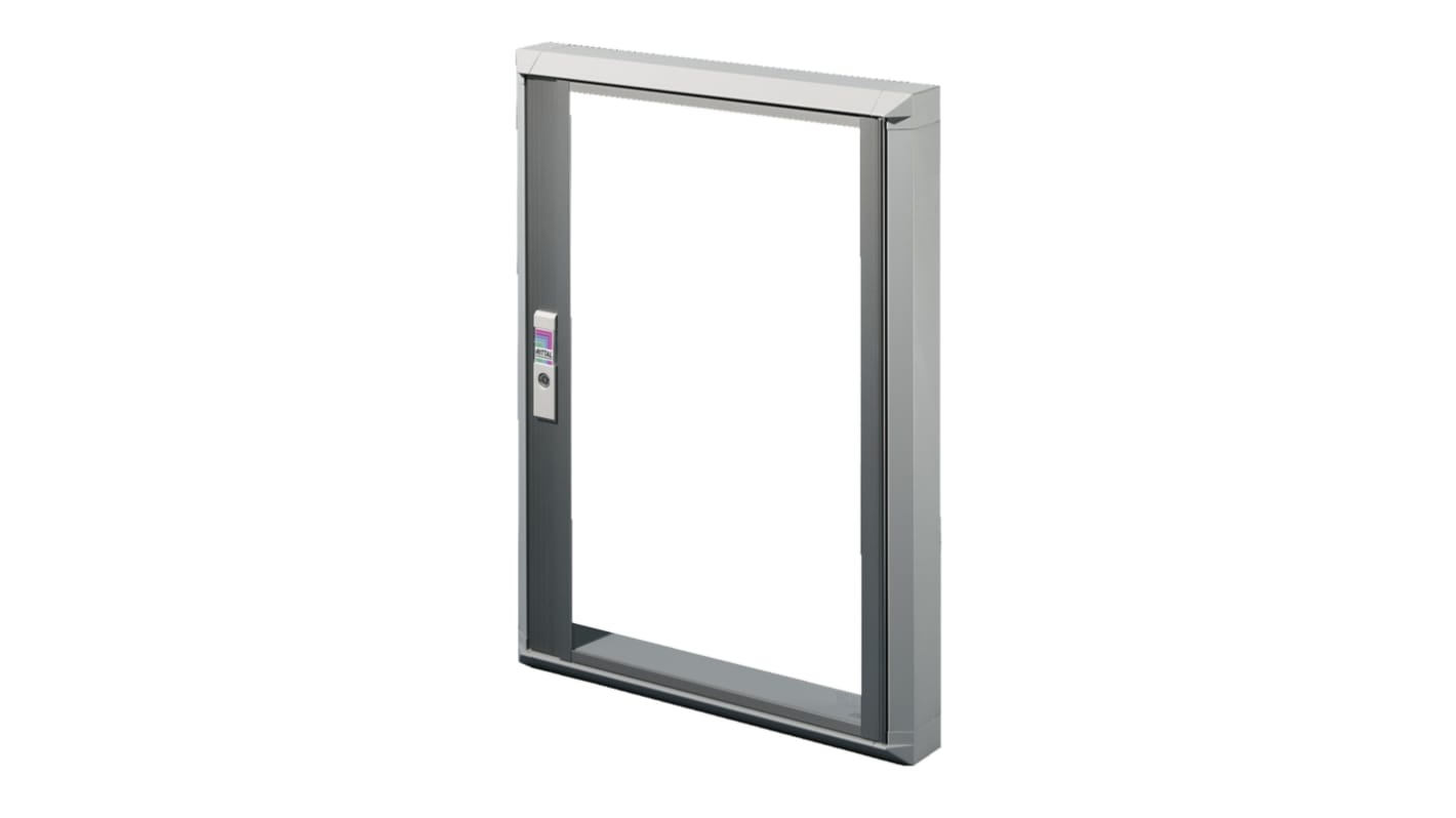 Rittal Sichtfenster x 500mm x 670mm, Aluminium-Strangpressprofil, Grau