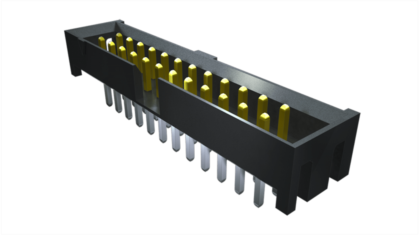 Samtec 基板接続用ピンヘッダ 10極 2.0mm 2列 STMM-105-02-F-D-SM-K-TR