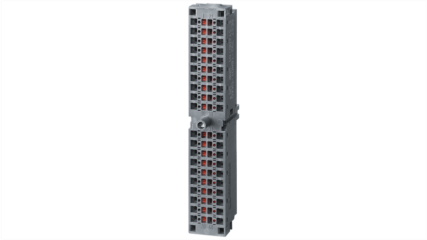 Conector frontal Siemens SIMATIC S7-300 Series, para usar con Módulo de señal