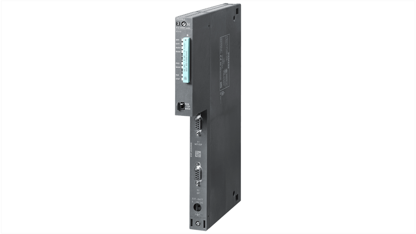 Siemens SIMATIC S7-400 Series PLC CPU for Use with SIMATIC S7-400 Series, 0-Input