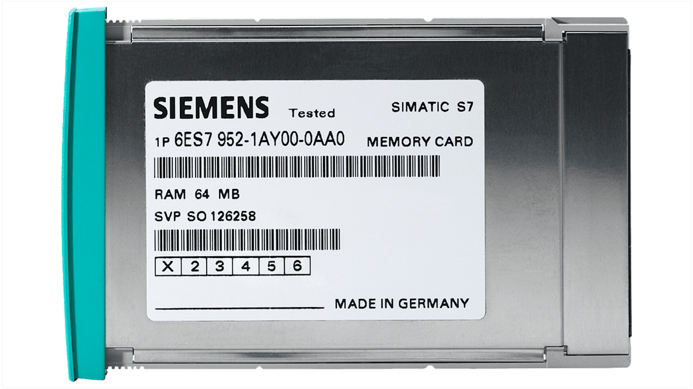 Siemens メモリカード 6ES7952-0KH00-0AA0 Memory Card S7-300 に対応します用