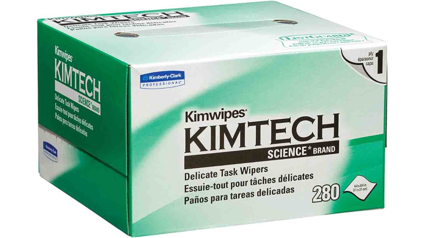 KIMTECH SCIENCE® KIMWIPES® (34120) Multi-Purpose Wipes, Box of 280