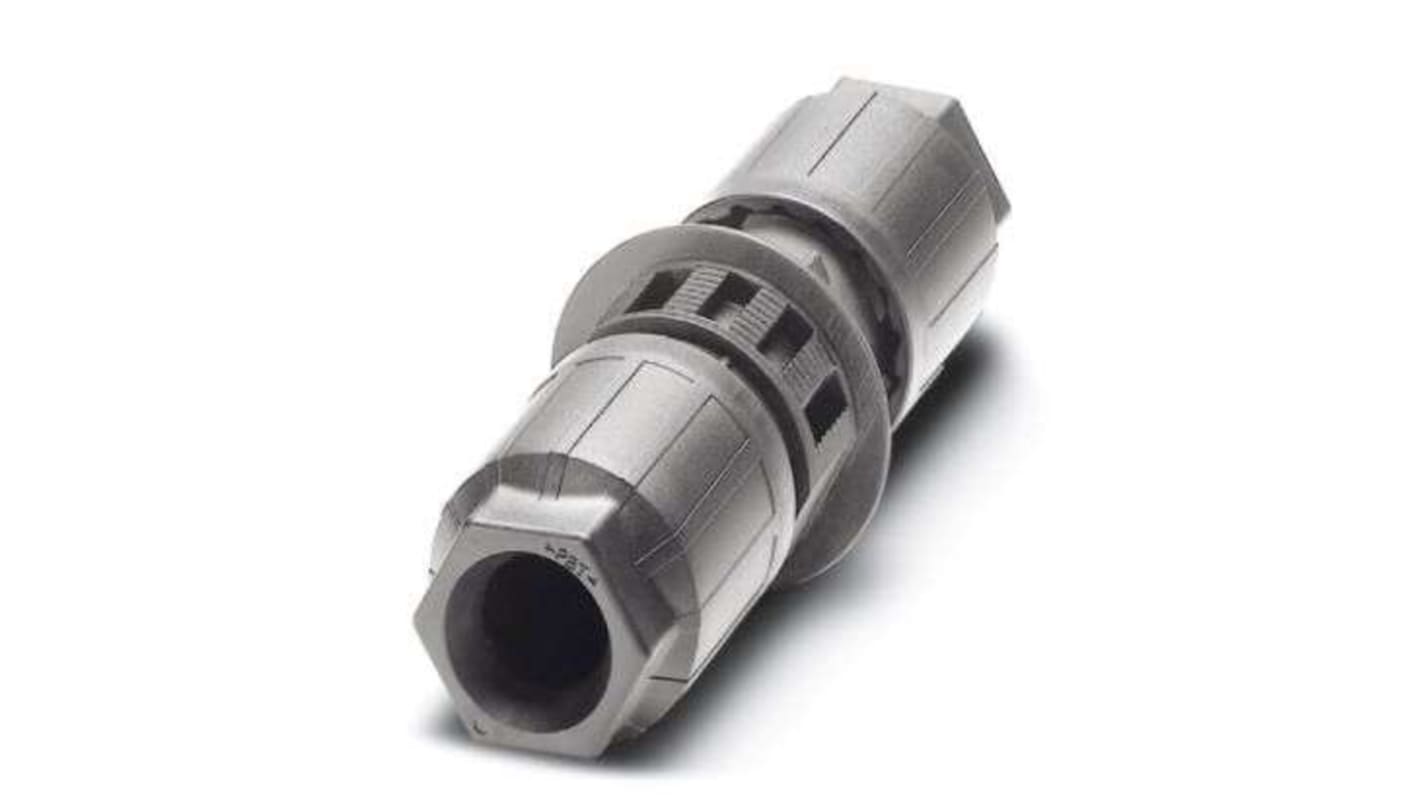 Conector circular Phoenix Contact serie QPD de 4 vías, montaje aéreo, IP66, IP68, IP69K