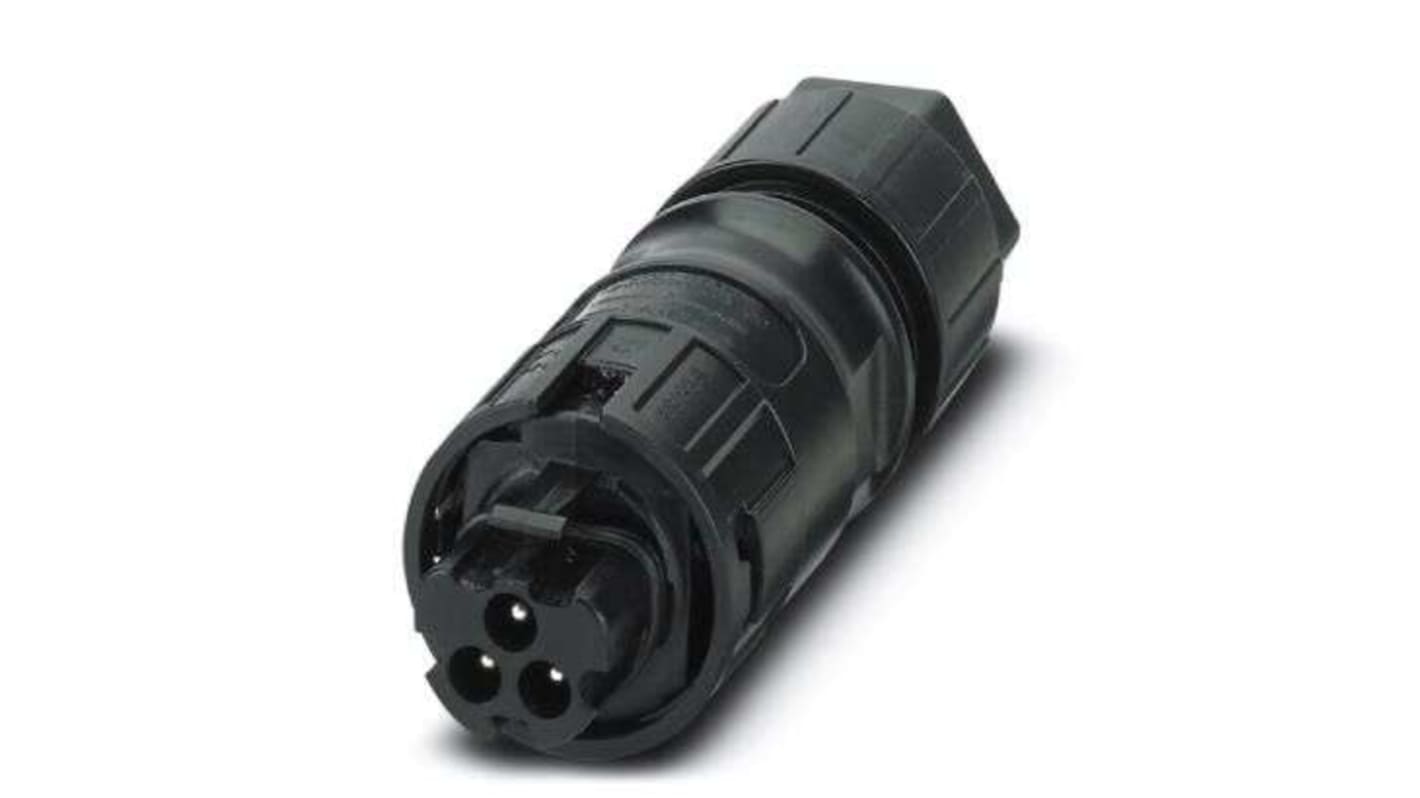 Phoenix Contact PRC 35 Series, Male, Cable Mount Solar Connector, Cable CSA, 1.5 → 6.0mm², Rated At 35A, 690 V