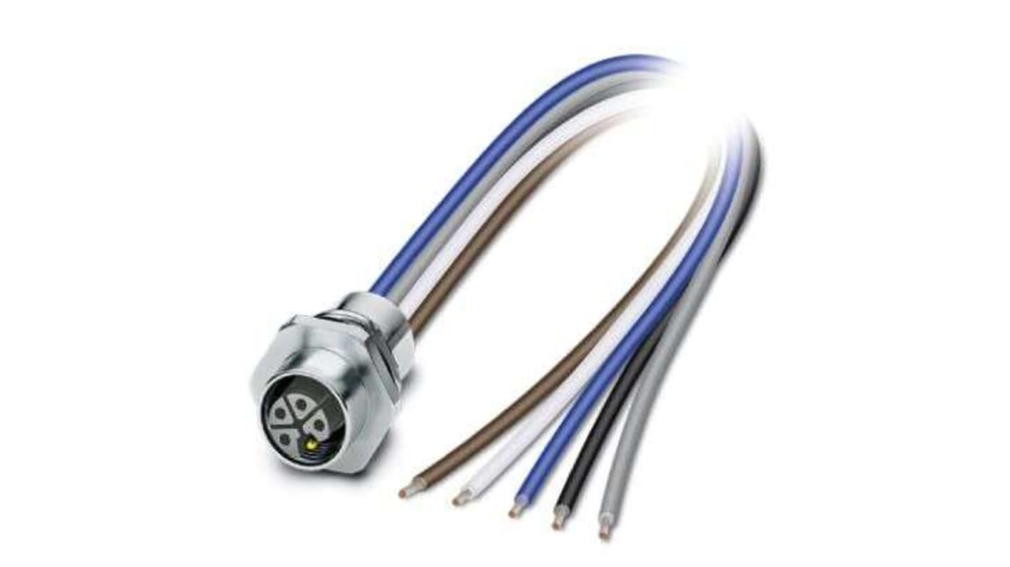 Conector de potencia, Formato 5P, 1425, 63 V, 16A, IP67