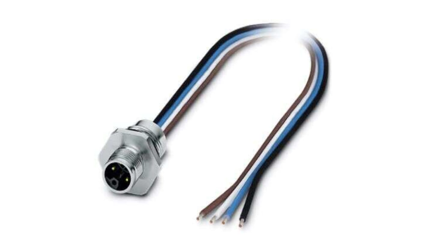 Conector de potencia, Formato 4P, 1425, 63 V, 12A, IP67