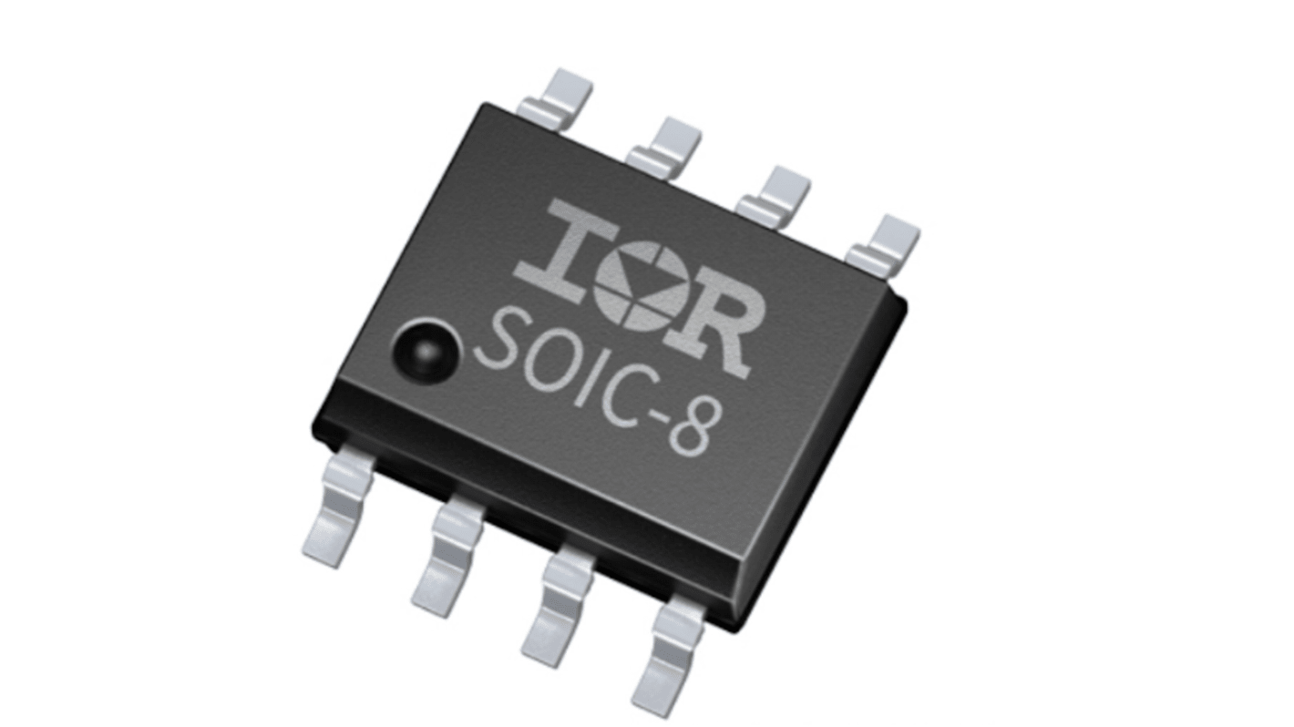 MOSFET kapu meghajtó IRS21531DSTRPBF CMOS, 260 mA, 15.4V, 8-tüskés, SOIC