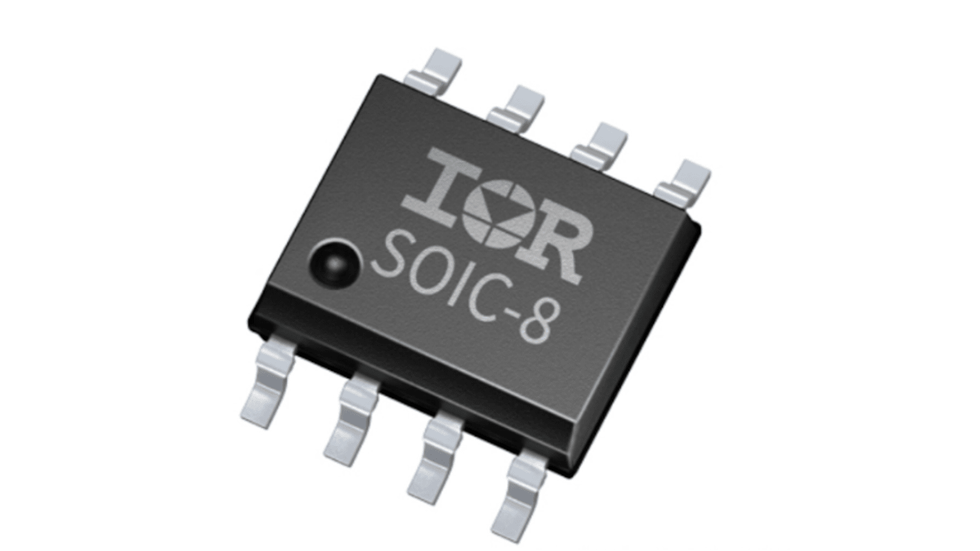 MOSFET kapu meghajtó IRS2186STRPBF, 4 A, 20V, 8-tüskés, SOIC