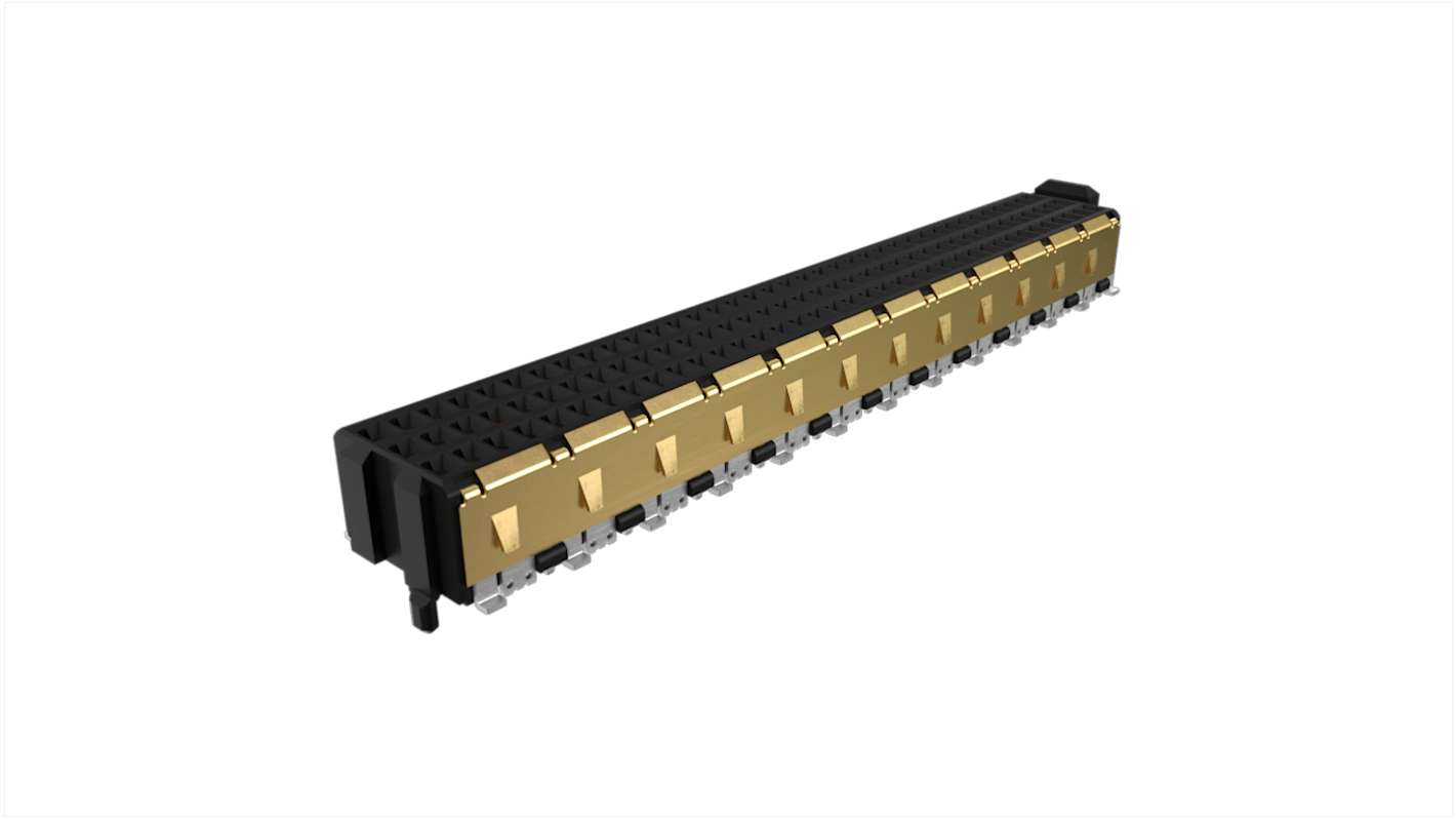 Conector D-sub Amphenol ICC, Serie BergStak Secure Connector, paso 1mm, Vertical, Montaje en PCB, Hembra