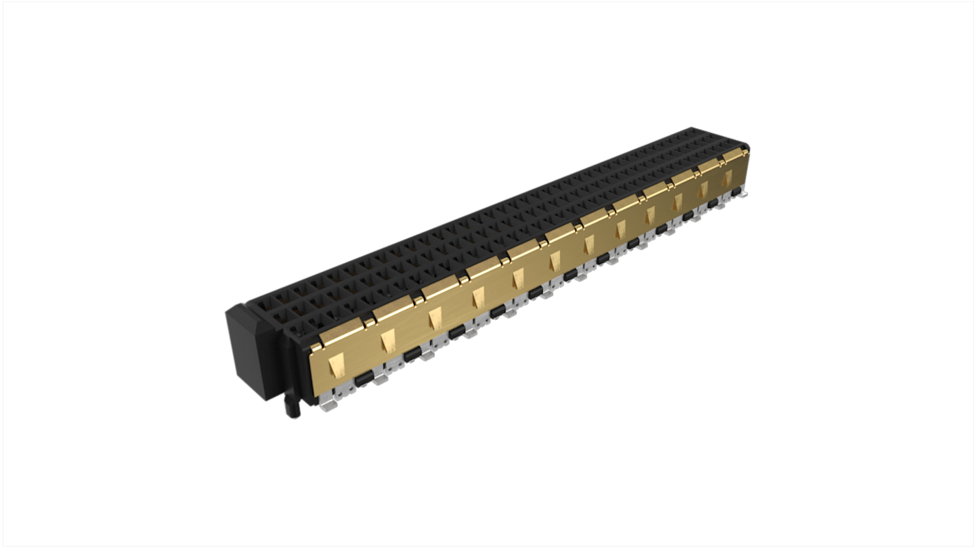 Amphenol Communications Solutions BergStak Secure Connector 3 x 37 Way Vertical D-sub Connector Socket, 1mm Pitch