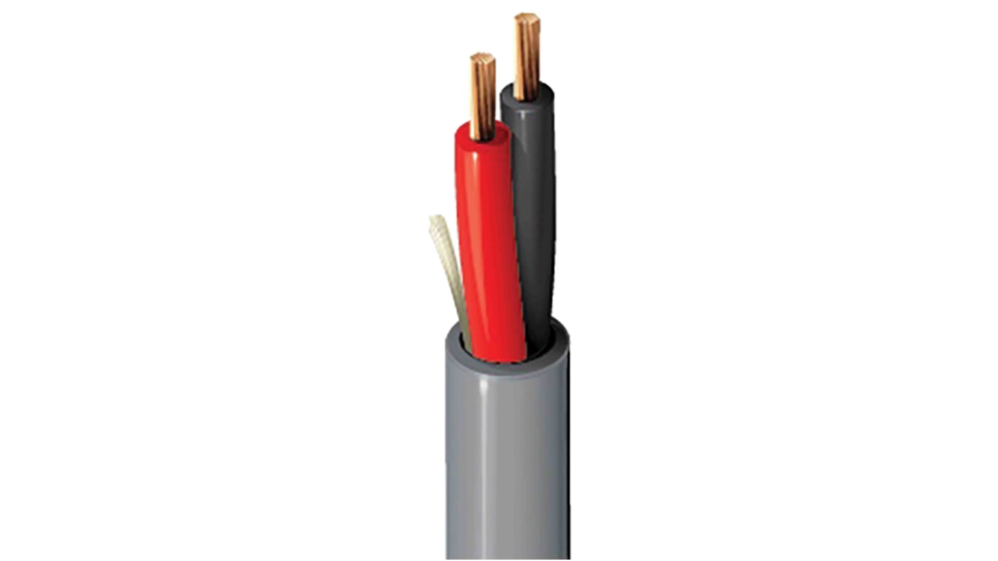 Câble haut-parleur Belden 1 paire , 6 mm², 2 x 9 AWG, Paires torsadées, gaine Noir, Rouge