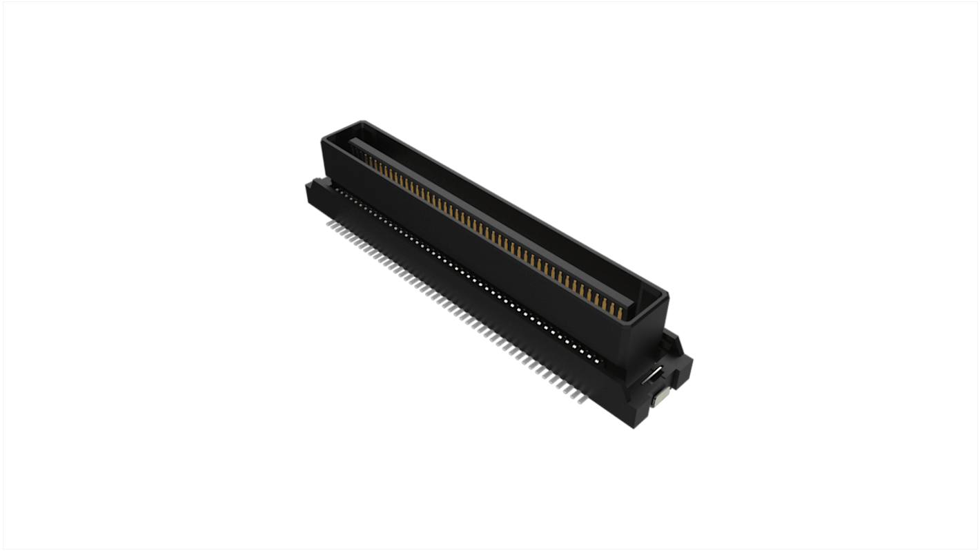 File di contatti PCB Amphenol Communications Solutions, 90 vie, 2 file, passo 0.8mm