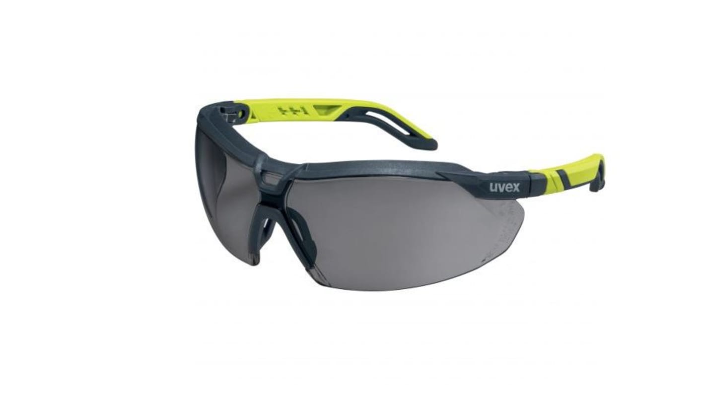 Uvex i-5 Anti-Mist Safety Glasses, Grey PC Lens