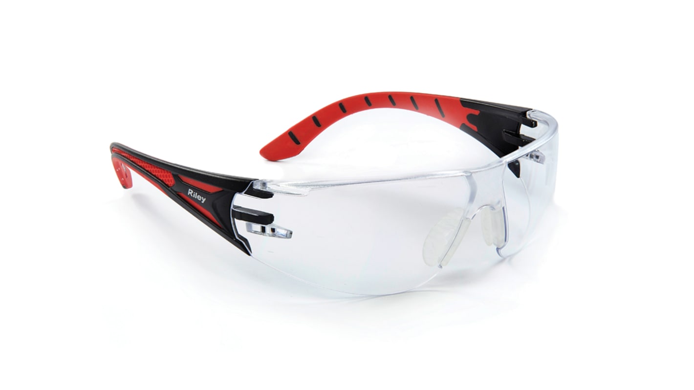 RLY00205 Riley STREAM AntiMist Safety Glasses, Brown RS