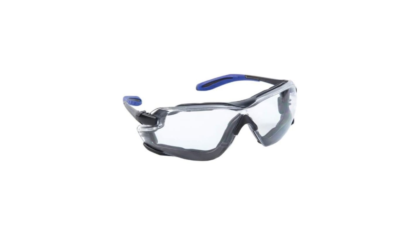 RLY00311 Riley QUADRO AntiMist Safety Glasses, Clear RS