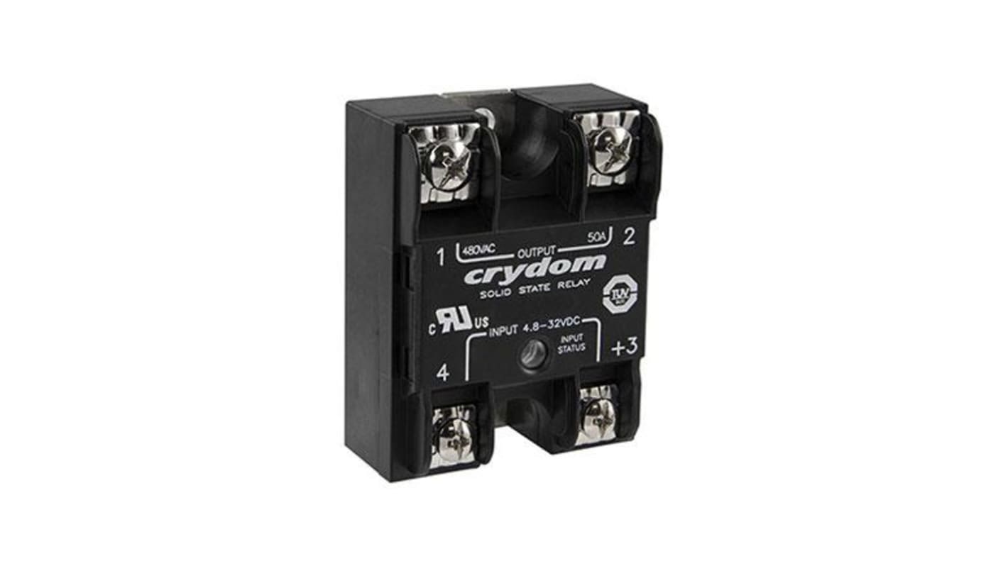 Sensata / Crydom LN Series Solid State Relay, 50 A Load, Panel Mount, 280 V ac Load
