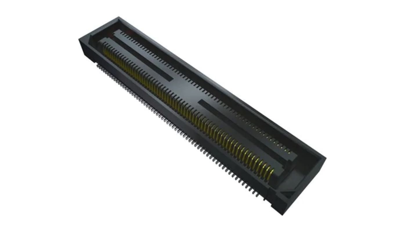 Samtec BSH Series Straight Surface Mount Socket Strip, 60-Contact, 2-Row, 0.5mm Pitch, Solder Termination