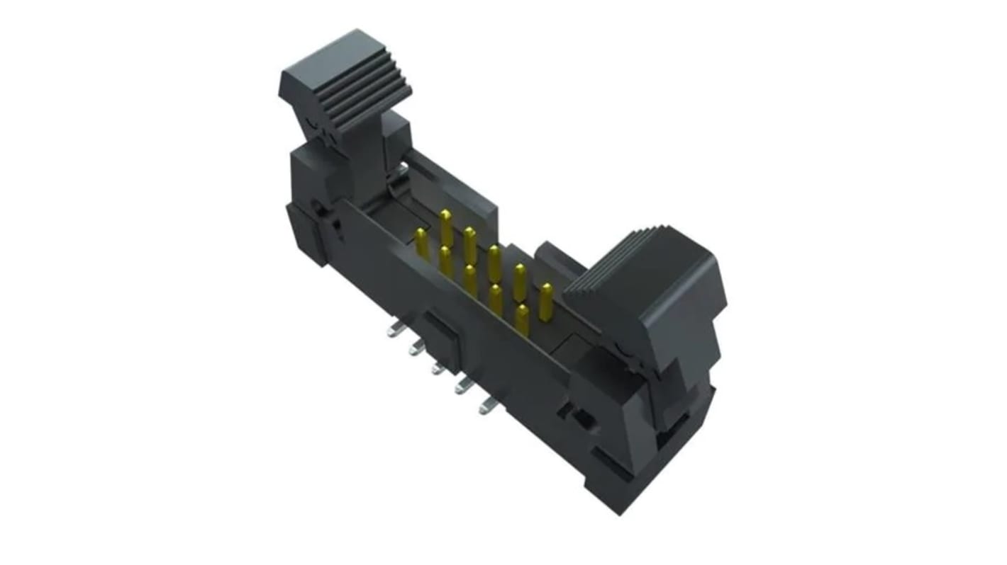 Samtec 10-Way PCB Header Plug for Surface Mount, 2-Row