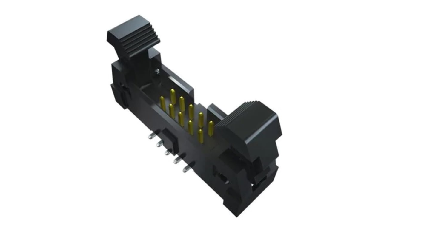 Samtec 30-Way PCB Header Plug for Surface Mount, 2-Row