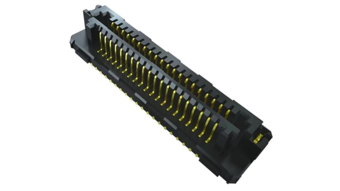 Conector macho para PCB Samtec serie LSEM de 60 vías, 2 filas, paso 0.8mm, Montaje Superficial
