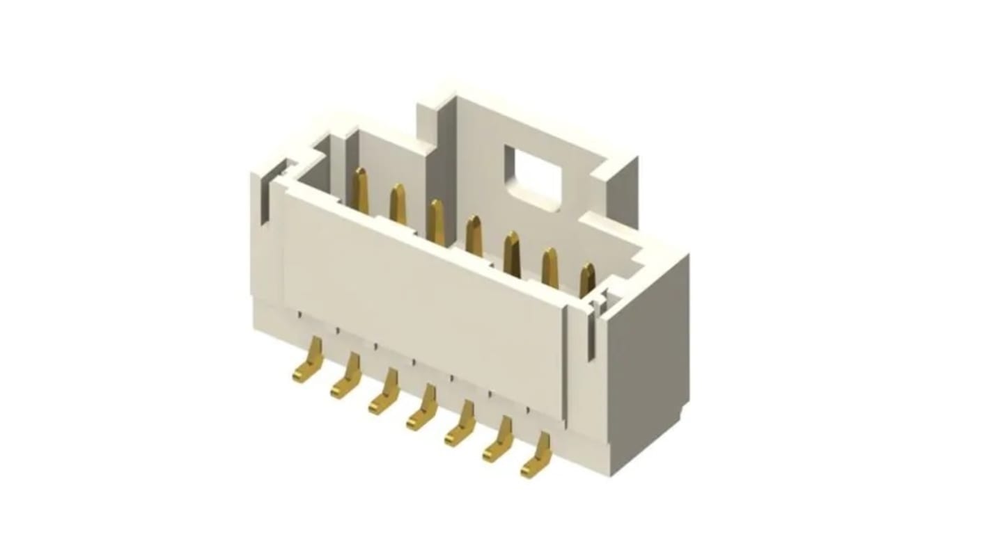 File di contatti PCB Samtec, 4 vie, 2 file, passo 1.0mm