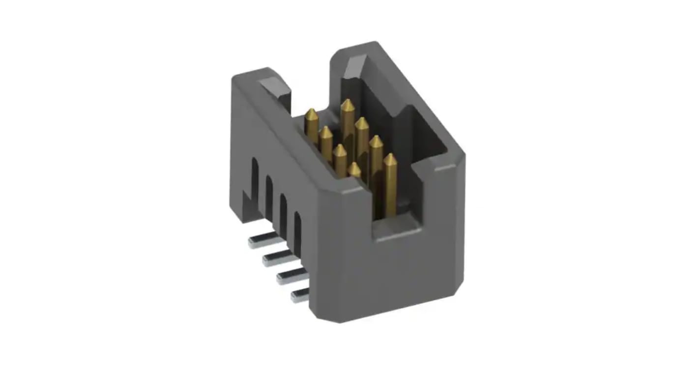 Conector macho para PCB Samtec serie TFM de 80 vías, 2 filas, paso 1.27mm