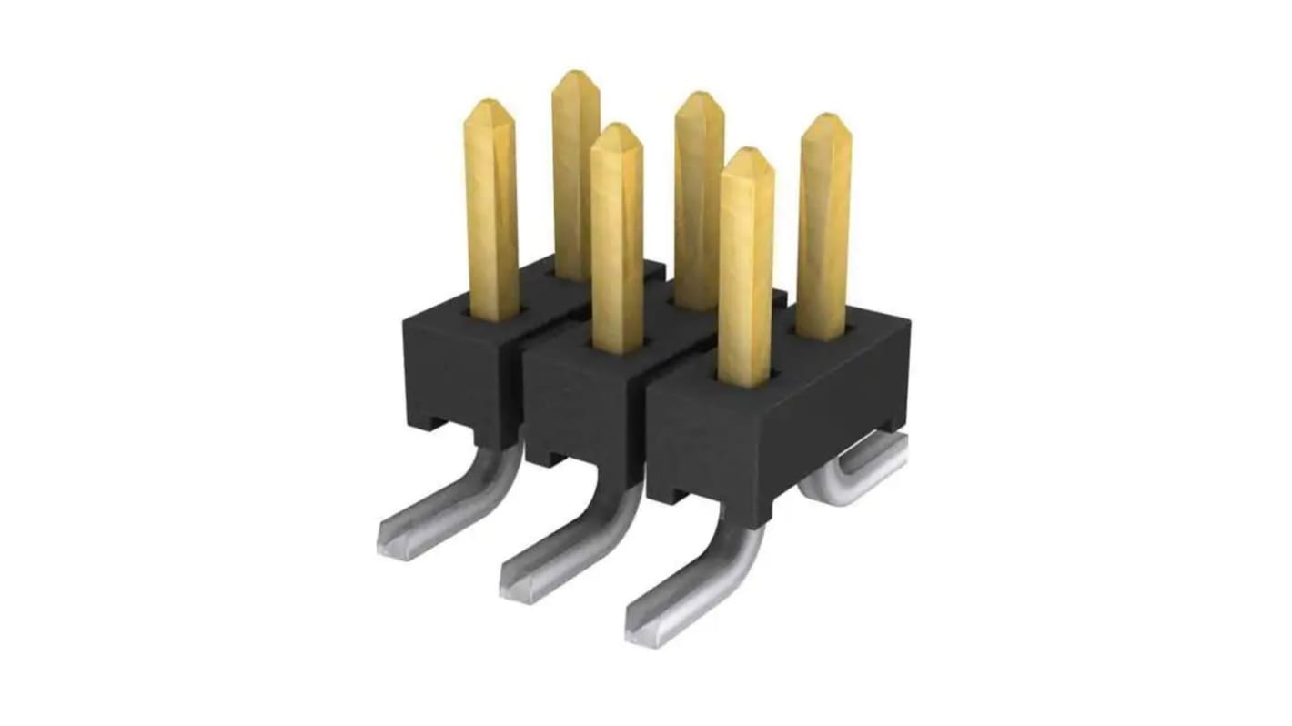 TMM-103-06-L-D-SM-P-TR | Embase à broches Samtec, TMM, 6 pôles , 2.0mm ...