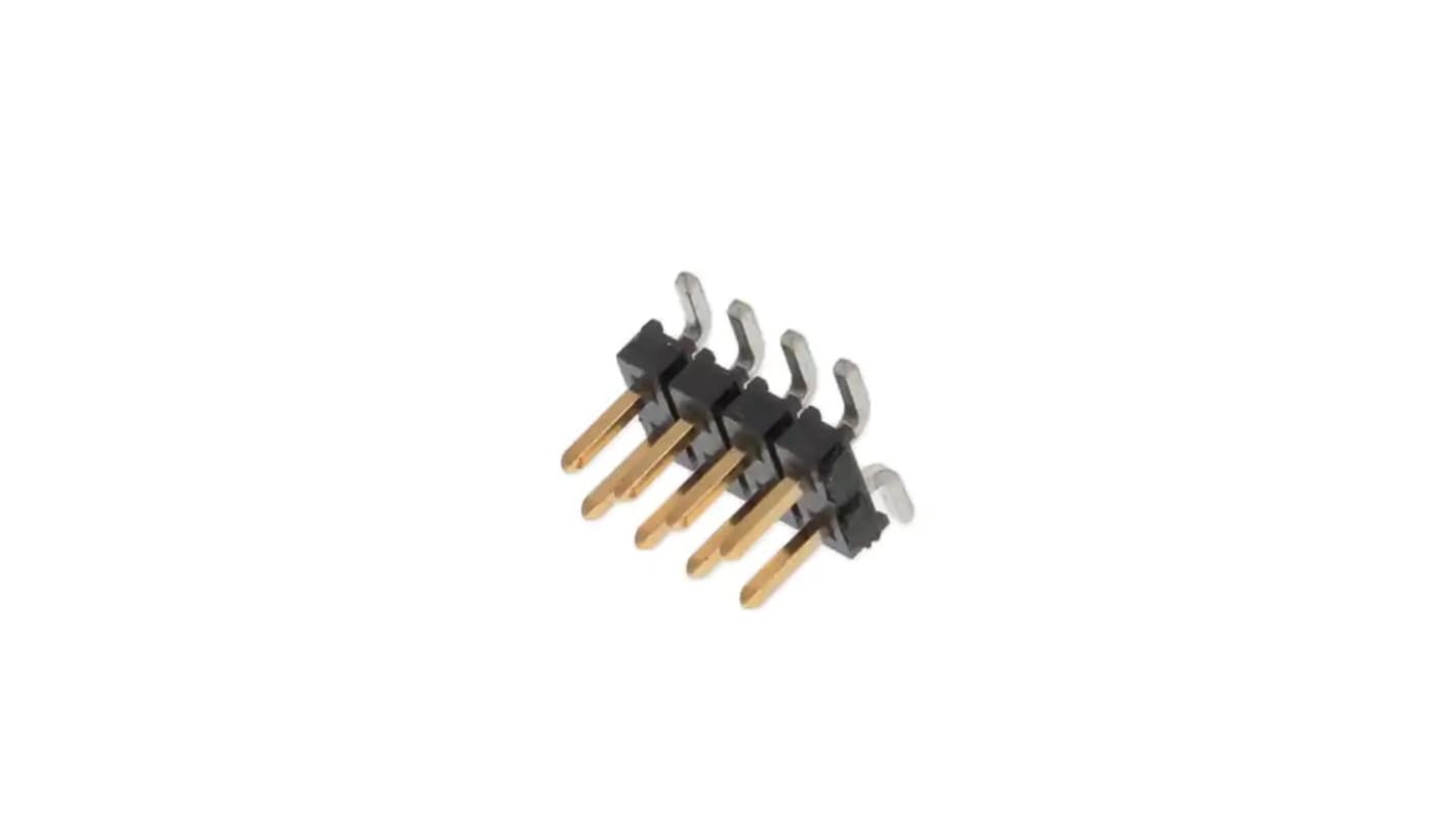 Samtec TMM Series Vertical Surface Mount Pin Header, 8 Contact(s), 2.0mm Pitch, 2 Row(s), Unshrouded