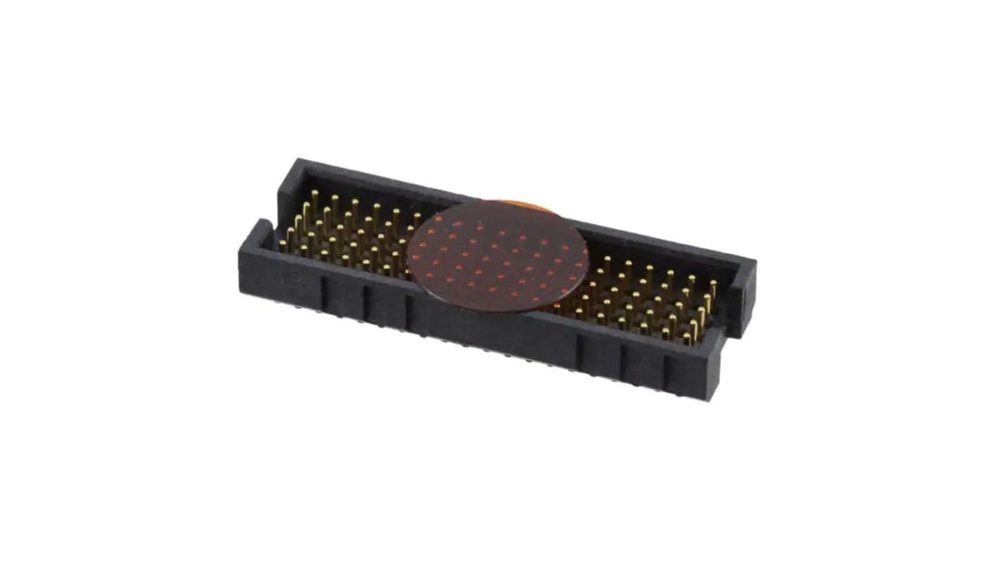 Samtec YFT Series Horizontal Surface Mount PCB Header, 90 Contact(s), 1.27mm Pitch, 2 Row(s), Shrouded