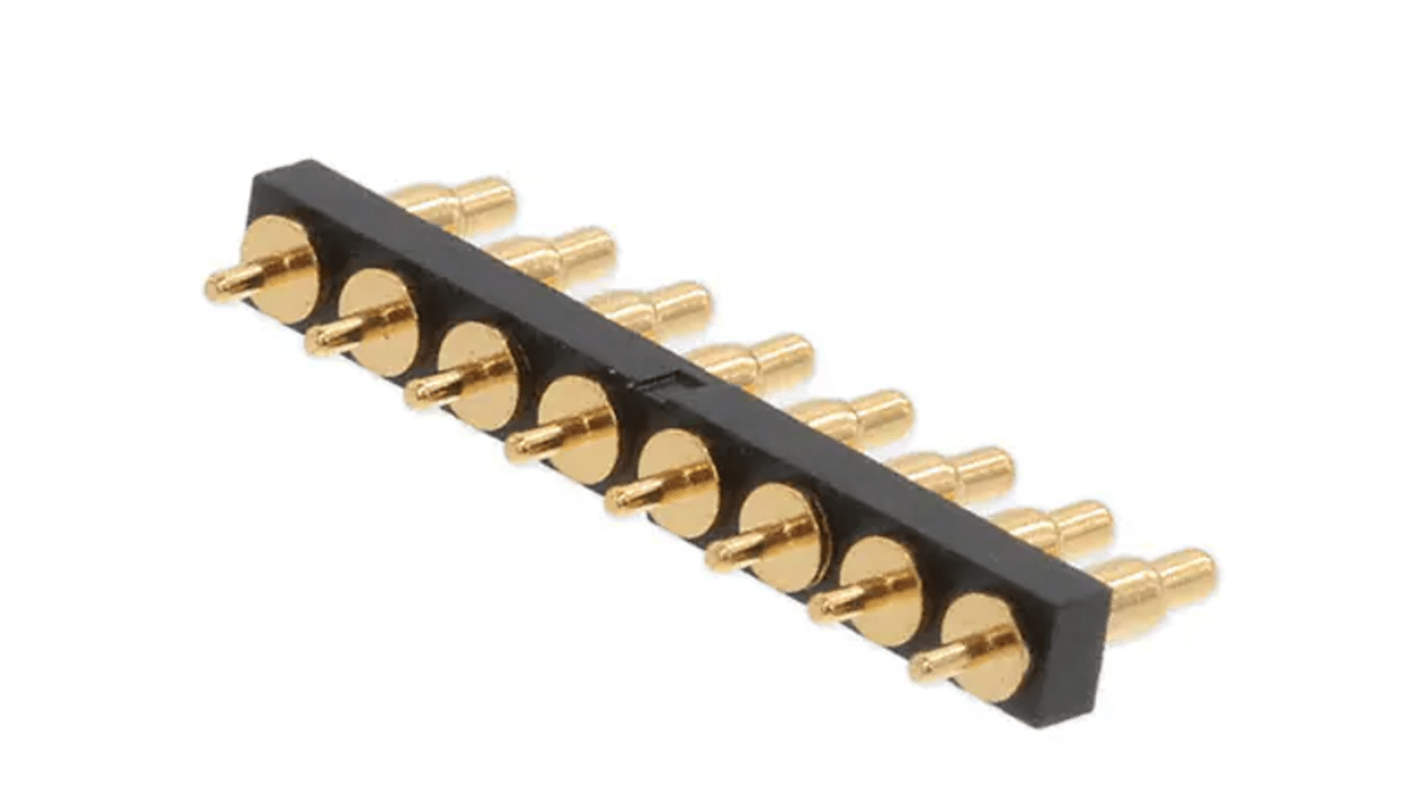 RS PRO Straight Through Hole PCB Connector, 8 Contact(s), 2.54mm Pitch, 1 Row(s), Unshrouded