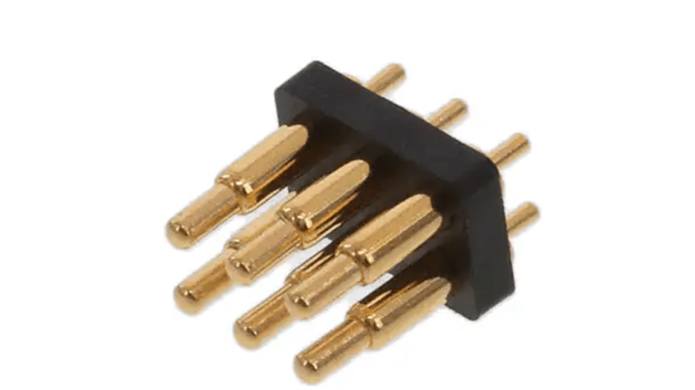 Connecteur de circuit imprimé RS PRO, 6 pôles , 2.54mm, 2 rangées , Droit