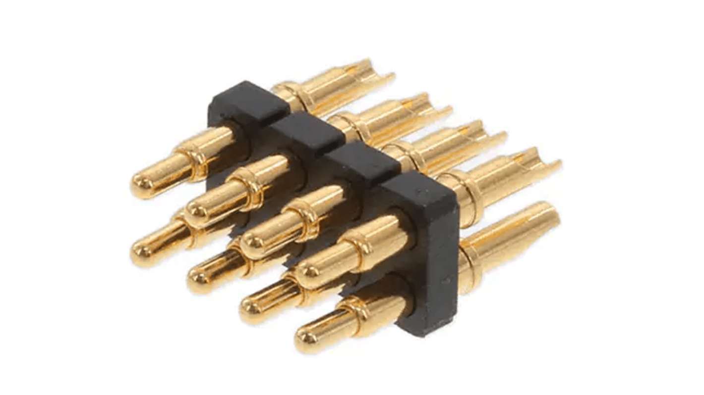 Connecteur de circuit imprimé RS PRO, 8 pôles , 2.54mm, 2 rangées , Droit