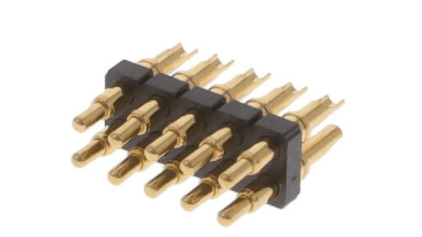 RS PRO Straight Through Hole PCB Connector, 10 Contact(s), 2.54mm Pitch, 2 Row(s), Unshrouded