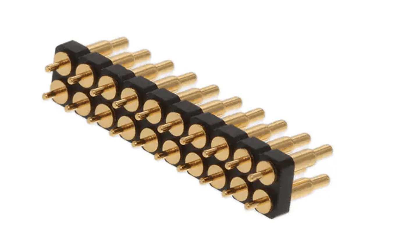 RS PRO Straight Through Hole PCB Connector, 20 Contact(s), 2.54mm Pitch, 2 Row(s), Unshrouded