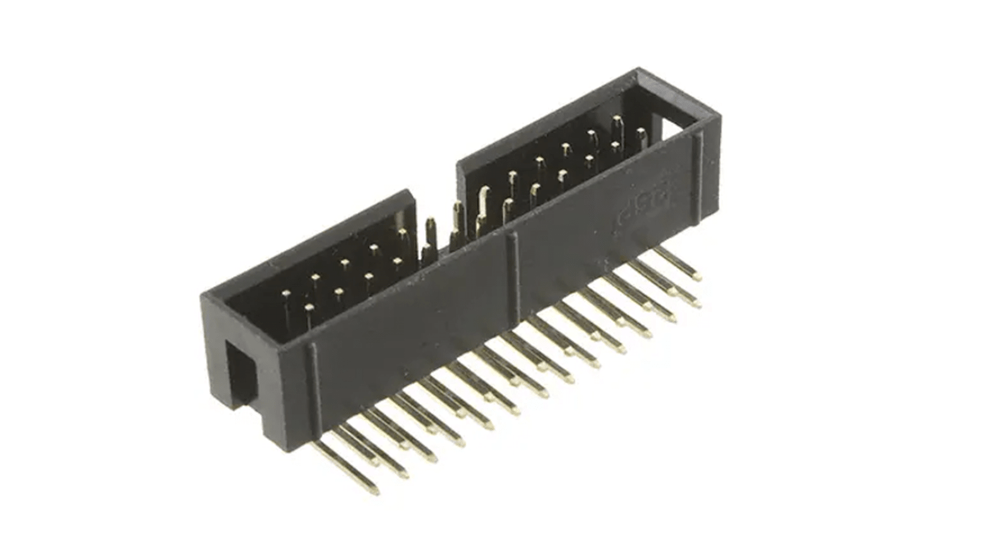 File di contatti PCB RS PRO, 26 vie, 2 file, passo 2.54mm