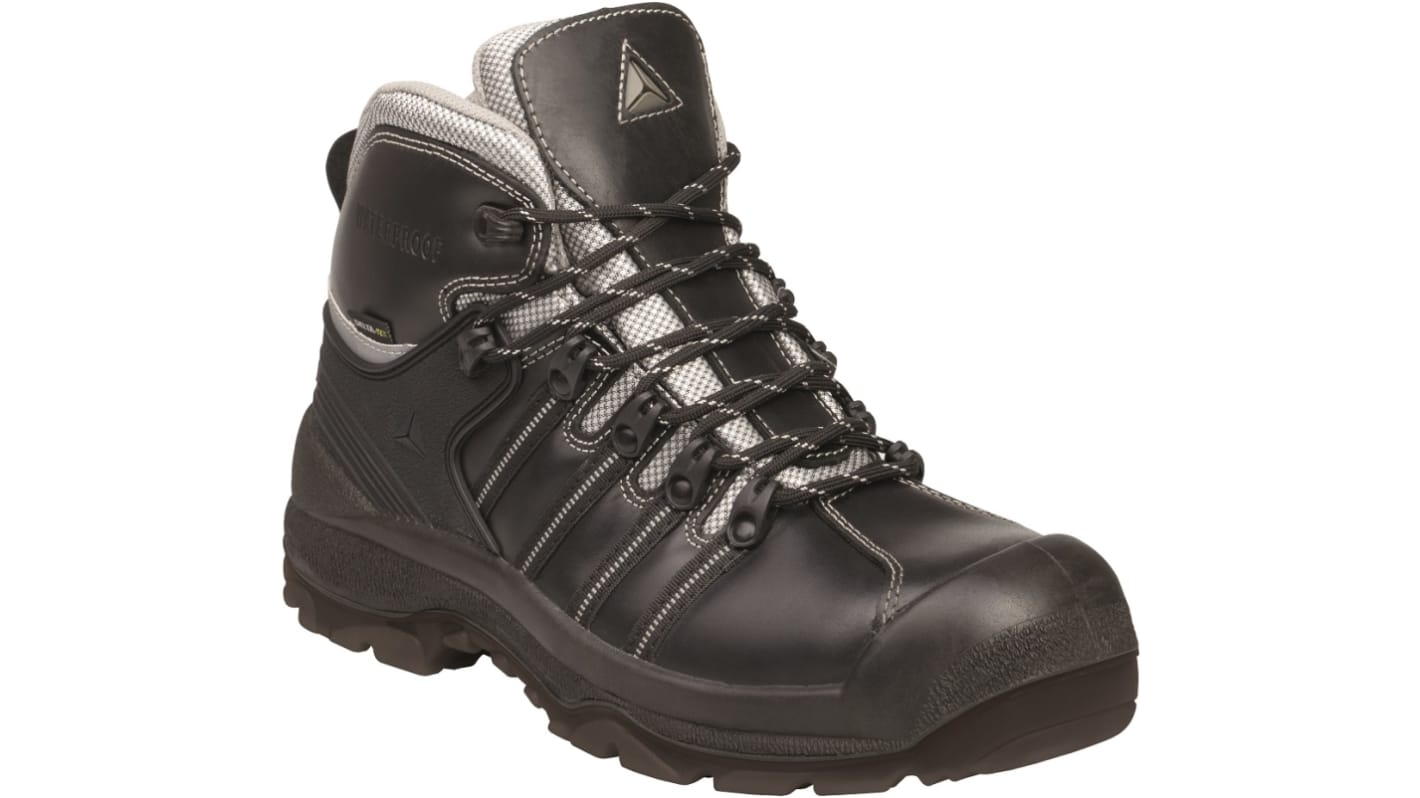 Delta Plus NOMAD Black Composite Toe Capped Men's Safety Boots, UK 7, EU 41