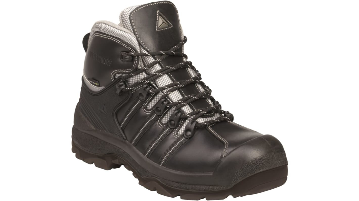 Delta Plus NOMAD Black Composite Toe Capped Men's Safety Boots, UK 10, EU 44