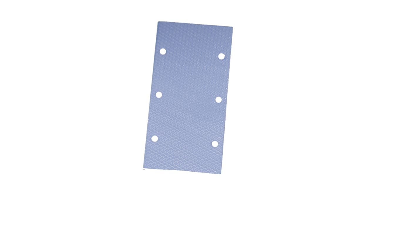 Pad interfaccia termica Arcol Ohmite in Silicone, 127.7x72.5mm, spessore 0.5mm, 3W/m·K