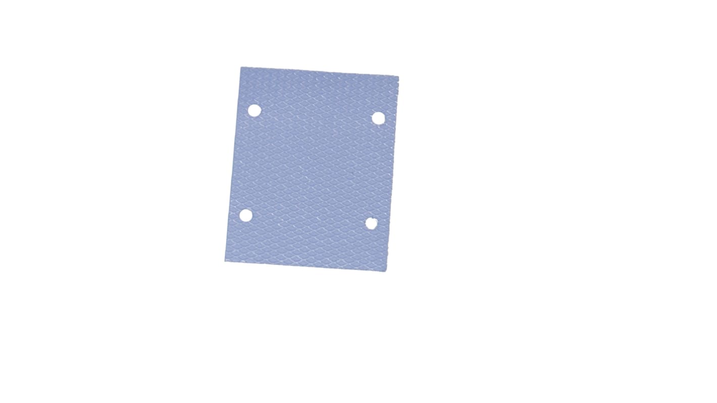 Pad interfaccia termica Arcol Ohmite in Silicone, 48.7x47.5mm, spessore 0.5mm, 3W/m·K