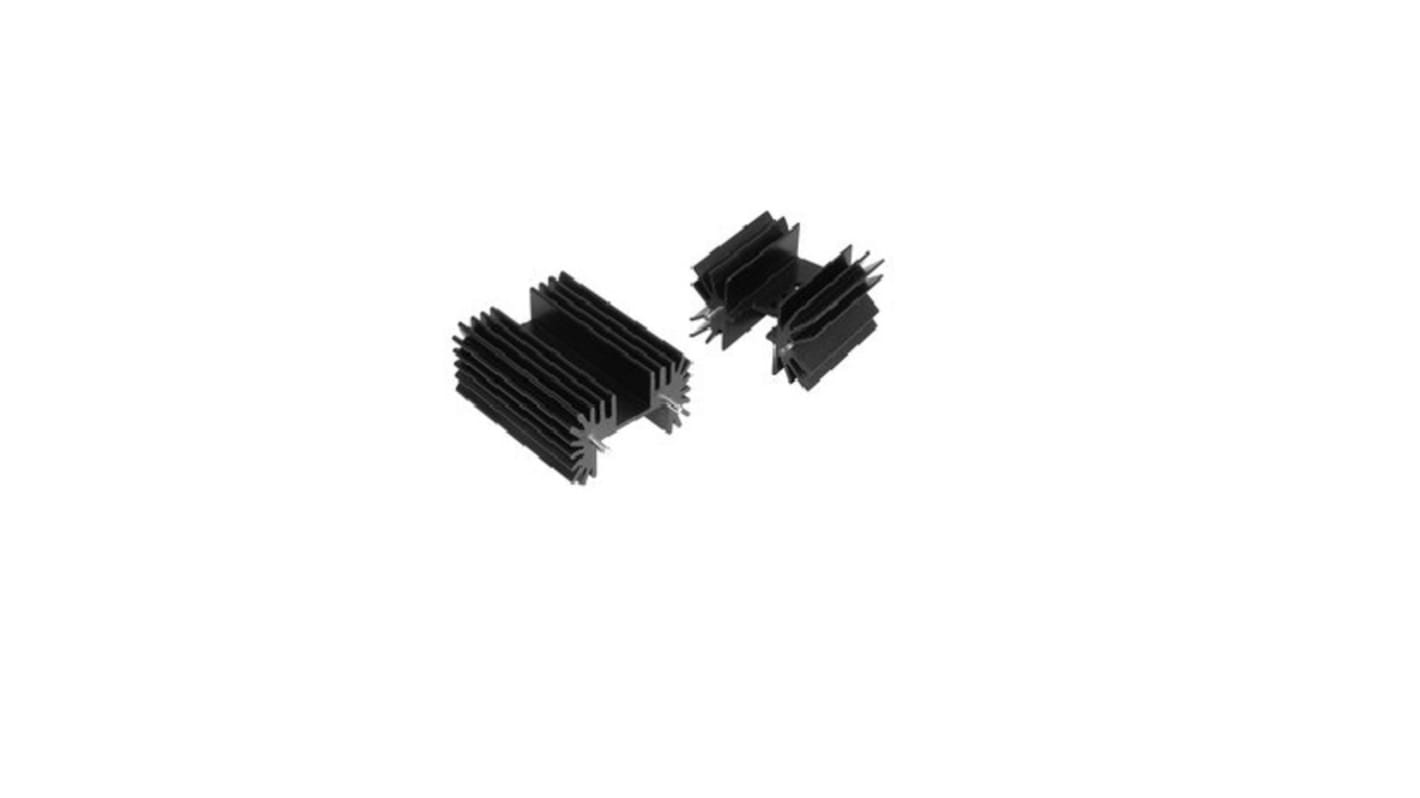 Heatsink, TO-218, TO-220, TO-247, 42 x 25 x 25.4mm, Vertical