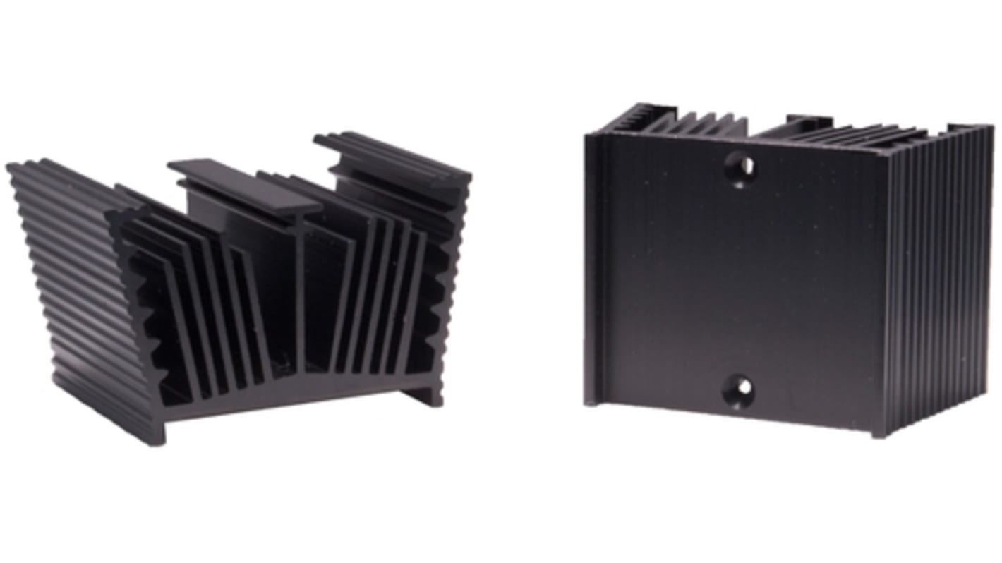 Heatsink, For TGHE Series and SOT-227, 48.7 x 35.05 x 27.94mm, Panel