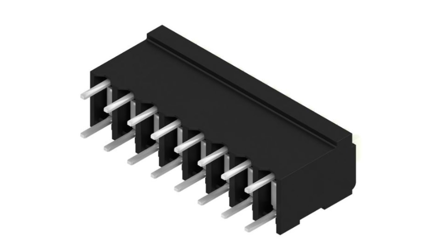 Weidmuller LSF Series PCB Terminal Block, 8-Contact, 3.81mm Pitch, Surface Mount, 1-Row