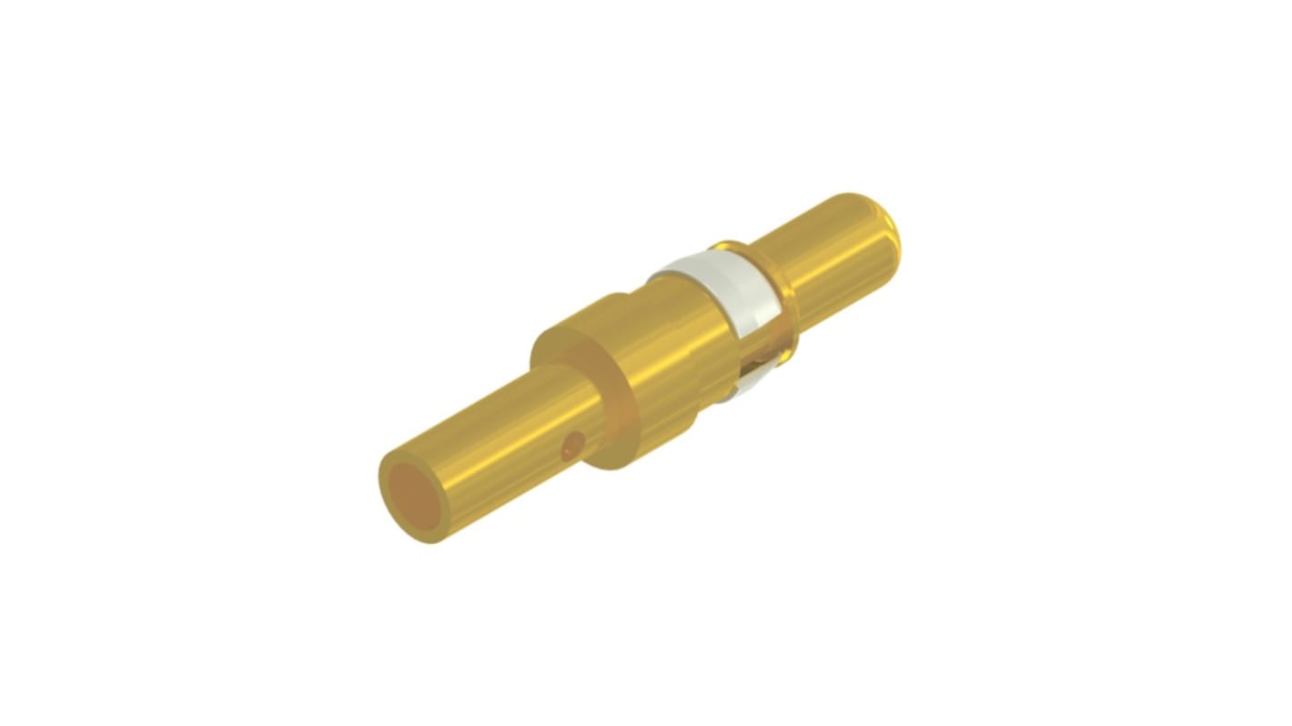 CONEC Sub-D Power-Steckverbinder, Stecker, Crimpanschluss, Kupferlegierung, Gold über Nickel, 1mΩ max, 14 → 12