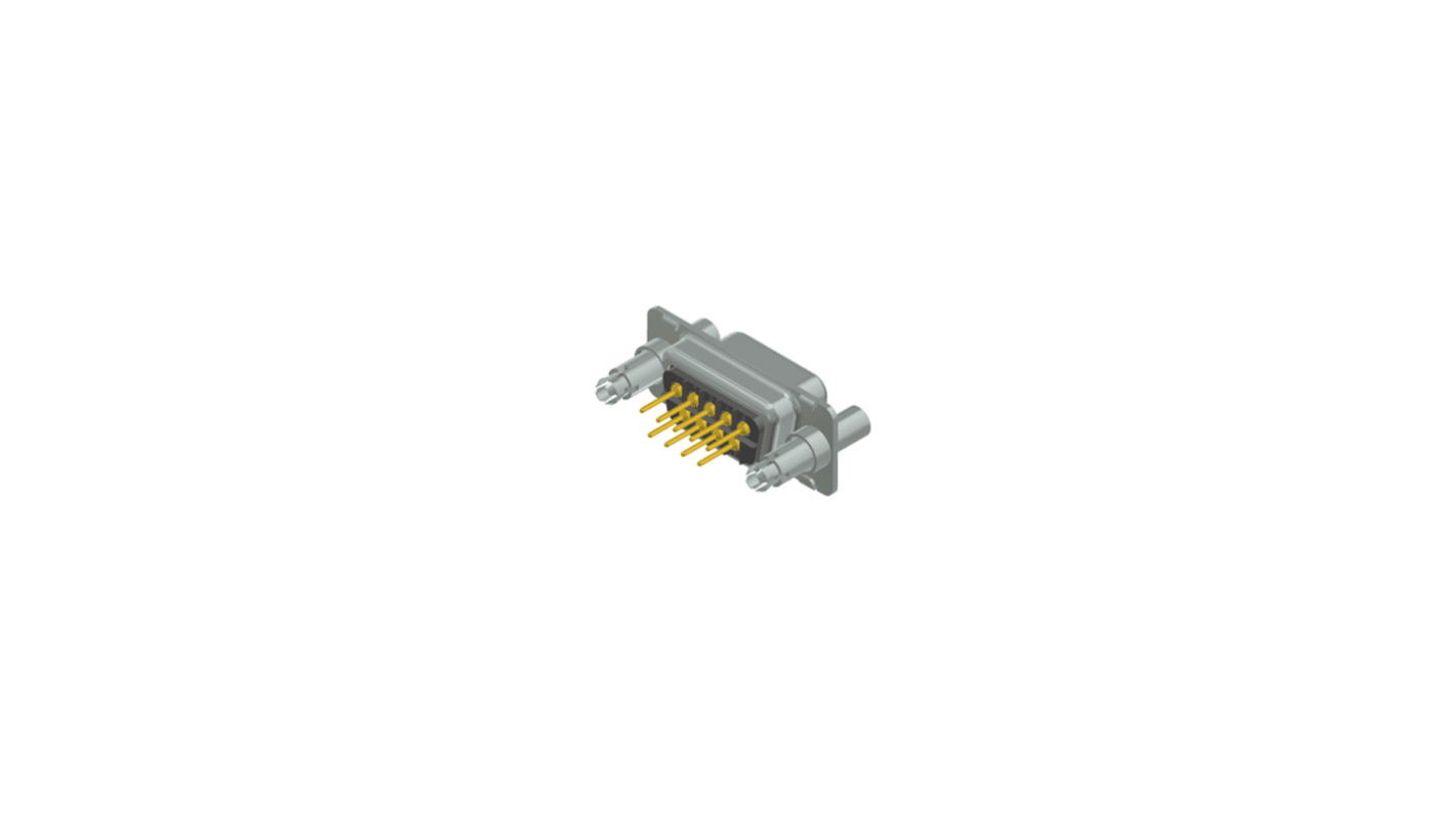 CONEC Sub-D Steckverbinder Buchse , 9-polig / Raster 2.74mm, Durchsteckmontage