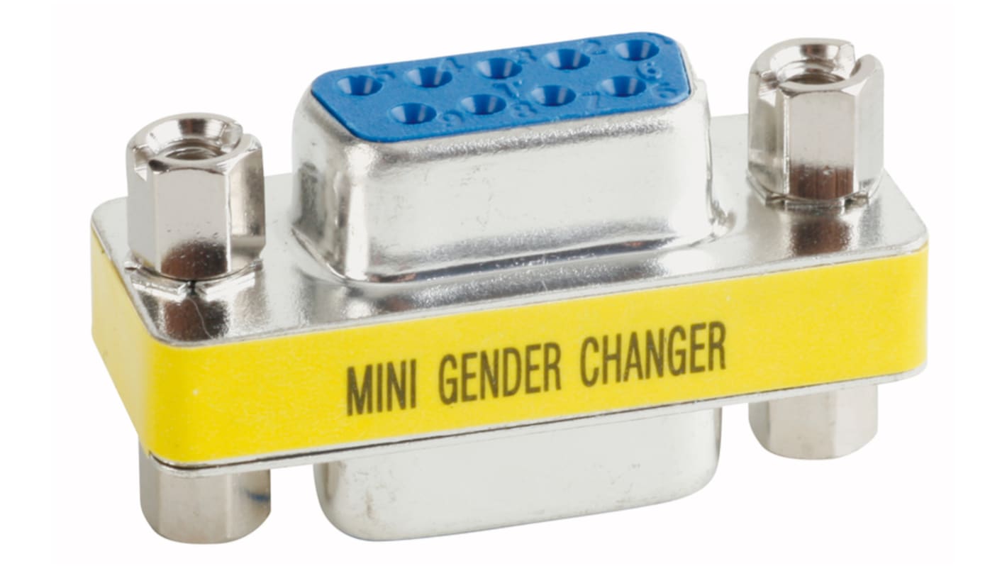 D Sub Gender Changer DB9F Adapter 9 pin