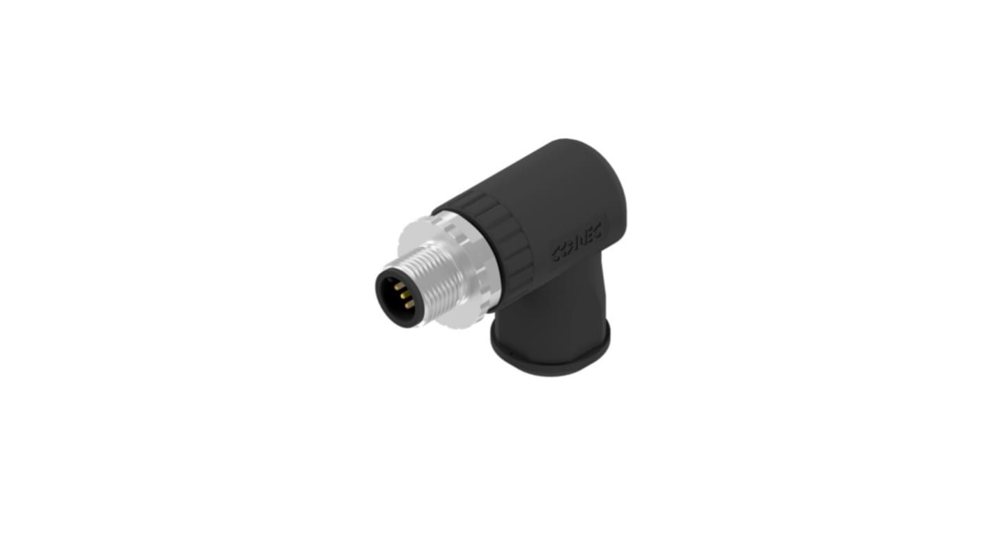 CONEC Circular Connector, 5 Contacts, Screw Mount, M12 Connector, Plug, IP67, 43 Series