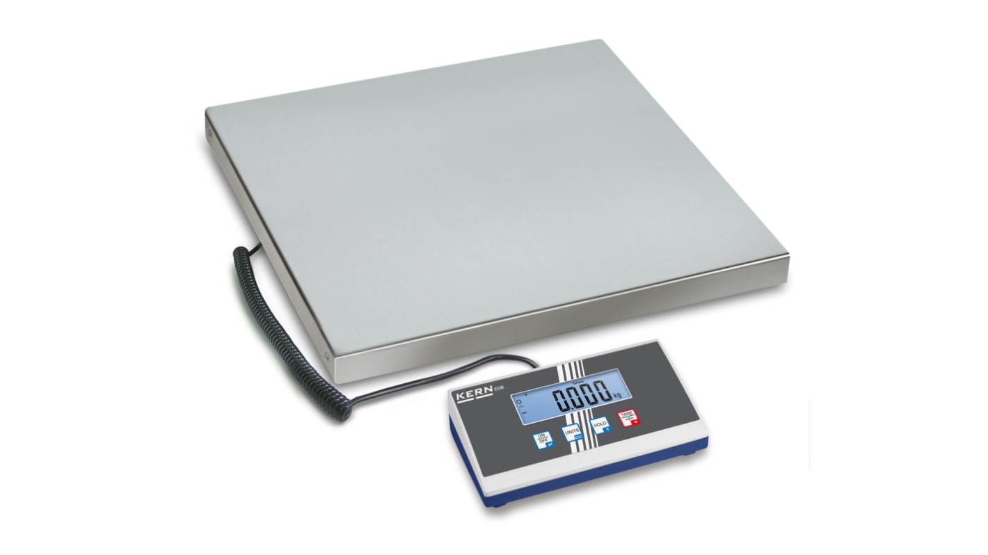 Kern EOB 300K100L Platform Weighing Scale, 300kg Weight Capacity, With DKD Calibration