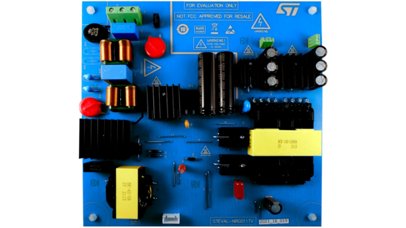 STMicroelectronics STNRG011 Entwicklungsbausatz Spannungsregler, 200 W Power Supply Based on STNRG011 Digital Combo for